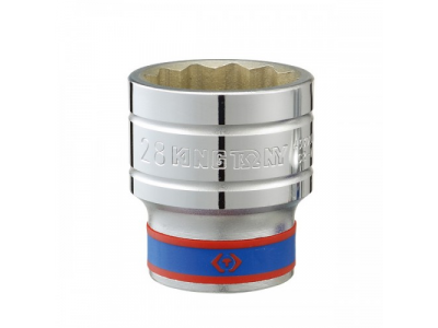 Головка торцевая стандартная двенадцатигранная 1/2", 30 мм, KING TONY