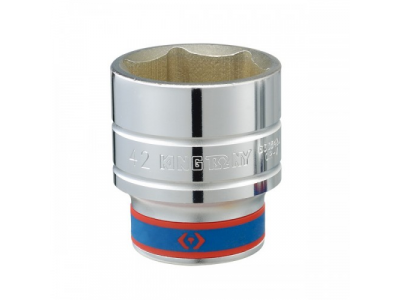 Головка торцевая стандартная шестигранная 3/4", 57 мм, KING TONY