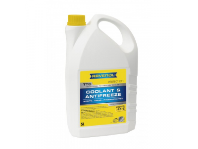 Антифриз готовый к прим. жёлтый RAVENOL TTC Traditional Technology Coolant Premix ( 5л) от Ravenol Антифриз готовый к прим. жёлтый RAVENOL TTC Traditional Technology Coolant Premix ( 5л)