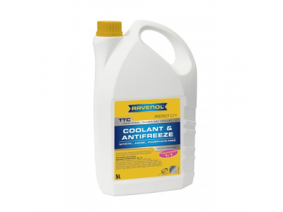 Антифриз концентрат жёлтый RAVENOL TTC Traditional Technology Coolant Concent ( 5л) от Ravenol Антифриз концентрат жёлтый RAVENOL TTC Traditional Technology Coolant Concent ( 5л)