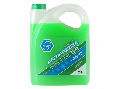 GR-45 (GREEN) ANTIFREEZE 5L от NGN GR-45 (GREEN) ANTIFREEZE 5L