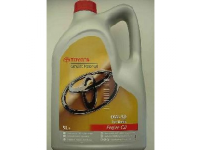 TOYOTA 0W-30 SL/CF (5л) моторное масло синтетика A3/B3/B4