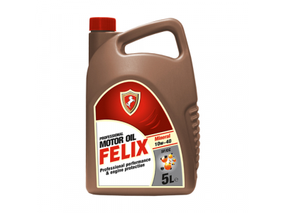 Масло мот. FELIX Mineral 10W40 мин. 5л SF/CC