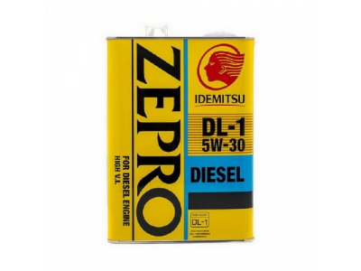 Моторное масло IDEMITSU Zepro Diesel 5W30 DL-1, 4л