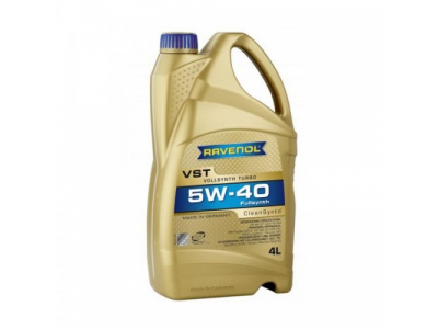 Моторное масло Ravenol VST 5W40, 4л