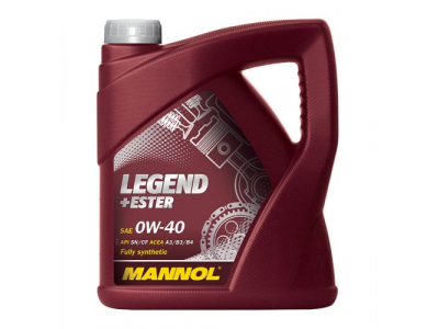 MANNOL Legend+Ester 0W-40 4L от MANNOL MANNOL Legend+Ester 0W-40 4L