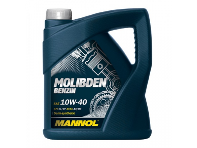 MANNOL Molibden Benzin 10W-40 4L от MANNOL MANNOL Molibden Benzin 10W-40 4L