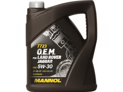 MANNOL 7723 O.E.M. 5W-30 for Land Rover Jaguar 5L от MANNOL MANNOL 7723 O.E.M. 5W-30 for Land Rover Jaguar 5L