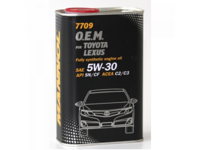 MANNOL 7709 O.E.M. 5W-30 for Toyota Lexus 1L metal