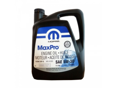 Моторное масло MOPAR MaxPro 5W30, 5л от MOPAR Моторное масло MOPAR MaxPro 5W30, 5л