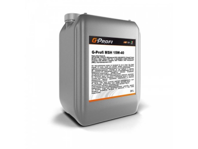 Моторное масло G-Profi MSH 15W40, 20л от G-Energy Моторное масло G-Profi MSH 15W40, 20л