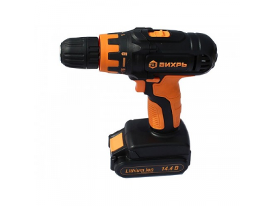 Дрель-шуруповерт аккумуляторная ДА-14,4Л-2К Вихрь от Вихрь Дрель-шуруповерт аккумуляторная ДА-14,4Л-2К Вихрь
