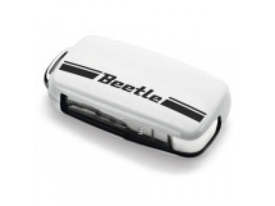 Накладка на ключ Volkswagen Beetle Plastic Key Cover, White, артикул 5C0087012B от VAG Накладка на ключ Volkswagen Beetle Plastic Key Cover, White, артикул 5C0087012B