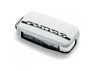Накладка на ключ Volkswagen Plastic Key Case Turbo, White, артикул 5C0087012G075