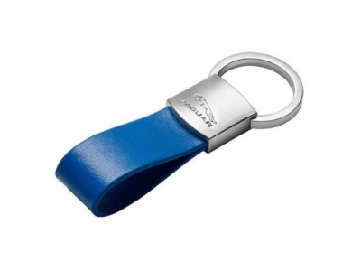 Брелок Jaguar Leather Loop Keyring Blue, артикул JKRALLKBL от JAGUAR Брелок Jaguar Leather Loop Keyring Blue, артикул JKRALLKBL