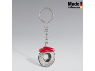 Брелок для ключей с гербом Porsche Brake-disc Keyring, артикул WAP0503020E от VAG Брелок для ключей с гербом Porsche Brake-disc Keyring, артикул WAP0503020E