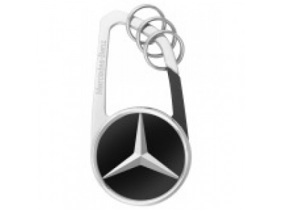 Брелок Mercedes-Benz Key Ring Cape Town, Black/Silver от Mercedes Брелок Mercedes-Benz Key Ring Cape Town, Black/Silver