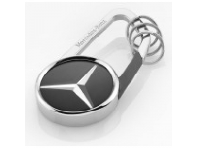 Брелок Mercedes-Benz Key Ring Cape Town, Black/Silver от Mercedes Брелок Mercedes-Benz Key Ring Cape Town, Black/Silver
