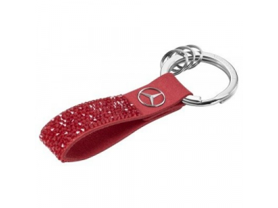 Брелок Mercedes-Benz Key Ring, Milano, Red, Swarovski
