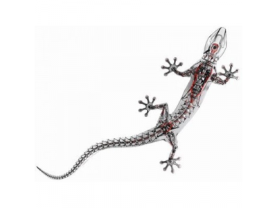 Наклейка робот-геккон Audi quattro, 30x40 cm., артикул 4M0064317A от VAG Наклейка робот-геккон Audi quattro, 30x40 cm., артикул 4M0064317A