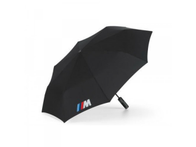 Складной зонт BMW M Folding Umbrella, Black, артикул 80232410917 от BMW Складной зонт BMW M Folding Umbrella, Black, артикул 80232410917