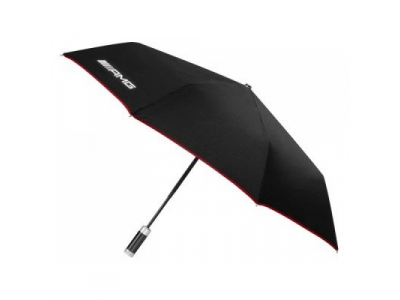 Складной зонт Mercedes-Benz AMG Compact Umbrella, Black