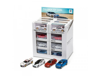 Инерционные модели BMW Pullback Toy Cars, Scale 1:41 от BMW Инерционные модели BMW Pullback Toy Cars, Scale 1:41