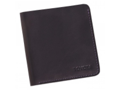 Кожаное портмоне Toyota Leather Wallet, Weekend, Grey/Lilac, артикул TMSUV05WAL