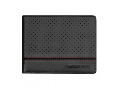Кожаный кошелек Mercedes-Benz AMG Wallet, Black Lambskin, Restyle, артикул B66953227 от Mercedes Кожаный кошелек Mercedes-Benz AMG Wallet, Black Lambskin, Restyle, артикул B66953227