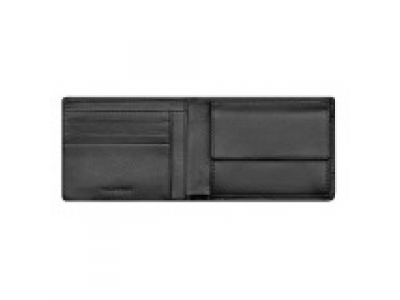 Кожаный кошелек Mercedes-Benz AMG Wallet, Black Leather, RFID protection от Mercedes Кожаный кошелек Mercedes-Benz AMG Wallet, Black Leather, RFID protection