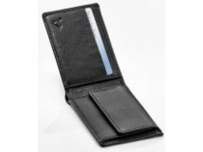 Кожаное портмоне Mercedes-Benz Mini Wallet, Cowhide, Black, RFID Protection от Mercedes Кожаное портмоне Mercedes-Benz Mini Wallet, Cowhide, Black, RFID Protection