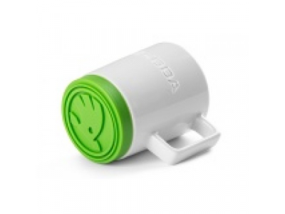 Фарфоровая кружка Skoda Mug with Green Silikone Pad, White/Green