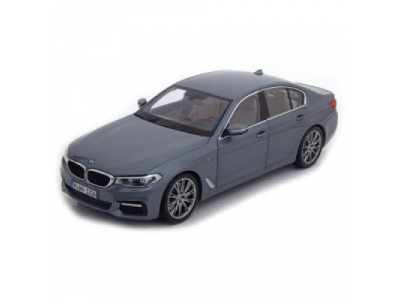 Модель автомобиля BMW 530i Limousine (G30), 1:18 Scale, Bluestone Metallic от BMW Модель автомобиля BMW 530i Limousine (G30), 1:18 Scale, Bluestone Metallic