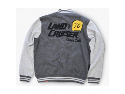 Куртка-бомбер мужская Toyota Land Cruiser 70, Dark Grey, артикул TMHRTBSM01S