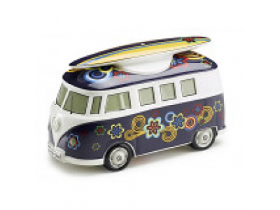 Подставка для яиц всмятку Volkswagen T1 Bulli Flower Power, Blue
