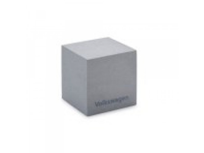 Будильник Volkswagen Logo Cube Alarm Clock, Silver