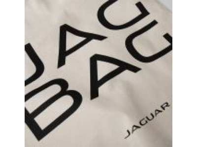 Хлопковая хозяйственная сумка Jaguar Canvas Tote Bag, White