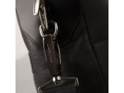 Кожаный портфель Jaguar Leather Brief Case, Black