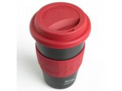 Керамическая термокружка Jaguar Travel Ceramic Mug, Red/Black