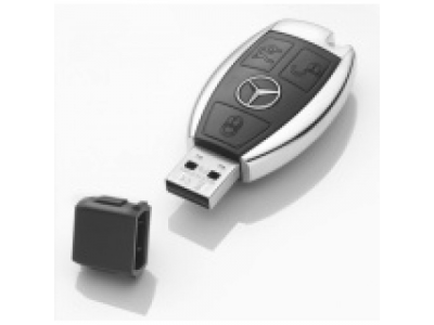 Флешка в форме ключа Mercedes USB-Stick 4 GB Capacity, артикул B66956222 от Mercedes Флешка в форме ключа Mercedes USB-Stick 4 GB Capacity, артикул B66956222
