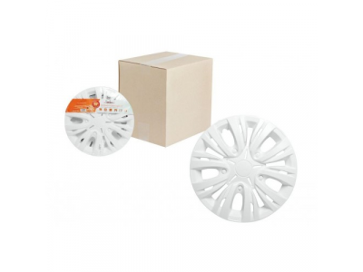 Колпаки колесные 14 дюймов Лион, белый, карбон AIRLINE от Airline Колпаки колесные 14 дюймов Лион, белый, карбон AIRLINE