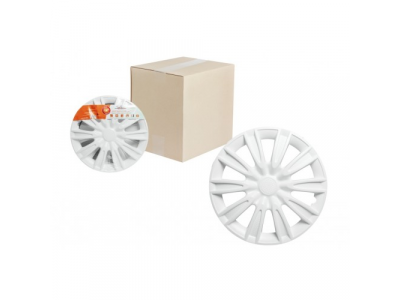 Колпаки колесные 14 дюймов Торнадо, белый, карбон AIRLINE от Airline Колпаки колесные 14 дюймов Торнадо, белый, карбон AIRLINE