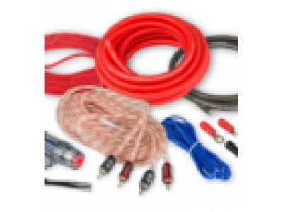 Комплект кабелей для подключения 2-канального усилителя, 4 AWG Aura AMP-2204 от AURA Комплект кабелей для подключения 2-канального усилителя, 4 AWG Aura AMP-2204
