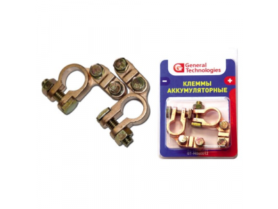 Клеммы General Technologies для аккумулятора GT-M060012 (цинк) 10/100