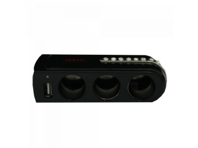 Разветвитель гнезда прикуривателя С-09 от INTEGO Разветвитель гнезда прикуривателя С-09