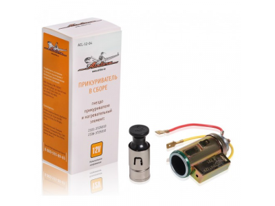 Прикуриватель для ВАЗ 2101-07,Волга,УАЗ,Автобусы в сборе от Airline Прикуриватель для ВАЗ 2101-07,Волга,УАЗ,Автобусы в сборе