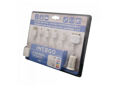 Разветвитель гнезда прикуривателя С-31 от INTEGO Разветвитель гнезда прикуривателя С-31