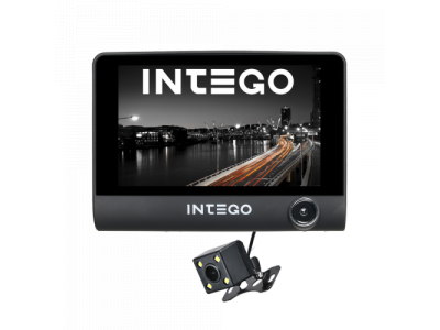 Видеорегистратор VX-315 DUAL Трёхкамерная от INTEGO Видеорегистратор VX-315 DUAL Трёхкамерная