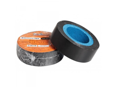 Изолента ПВХ, черная, 19 мм, 10 м AIRLINE