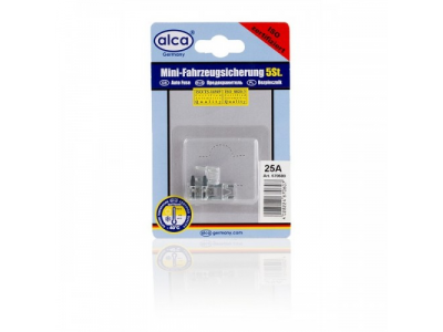 Предохранители флажковые мини 25А, (5 шт.)